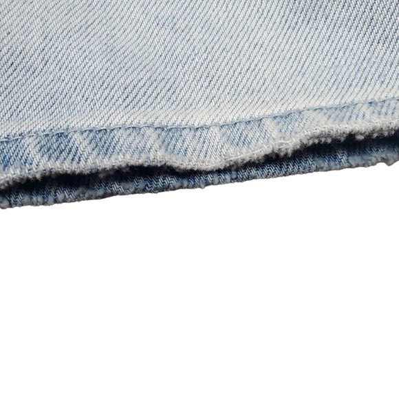 American Eagle Outfitters Light Blue High Waist Shorts - Picture 3 of 4